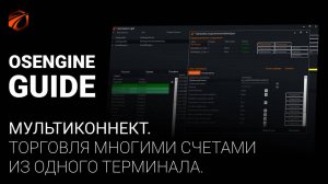 Мультиконнект. Торговля многими счетами из одного терминала OsEngine.
