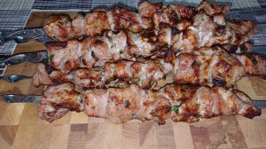 Как приготовить аппетитное мясо на мангале.