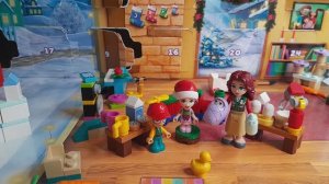 Обзор шестой части адвент календаря лего френдс🍪🥛🚂