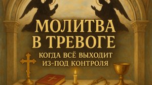 Молитва в тревоге. Когда все выходит из под контроля