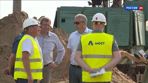 Алексей Жердев проверил ход работ строительства тоннеля под Транссибом в Нововятске