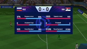чемпионат мира по футболу Россия против Сербии 2 я часть