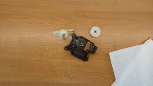 Ремонт сервопривода печки Opel Vectra C 13192013 6845105 | 3D Кот