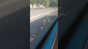 Поездка на автобусе номер 337а в сторону ДК Им Маяковского борт (6547)