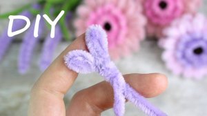 Гербера из синельной проволоки своими руками 🌸 Мастер-класс из