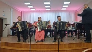 Э. Сантеухини "Рио-Рита" исп. духовой оркестр, солисты С. Смирнова, Д. Митин, А. Никулин