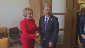 В. Матвиенко обсудила с Председателем комитета Всекитайского собрания Чжао Лэцзи, 30 июля 2025 года