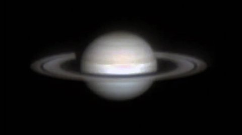Планета Сатурн в телескоп