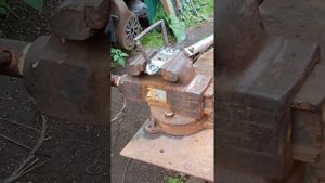 Сварка ручки из арматуры