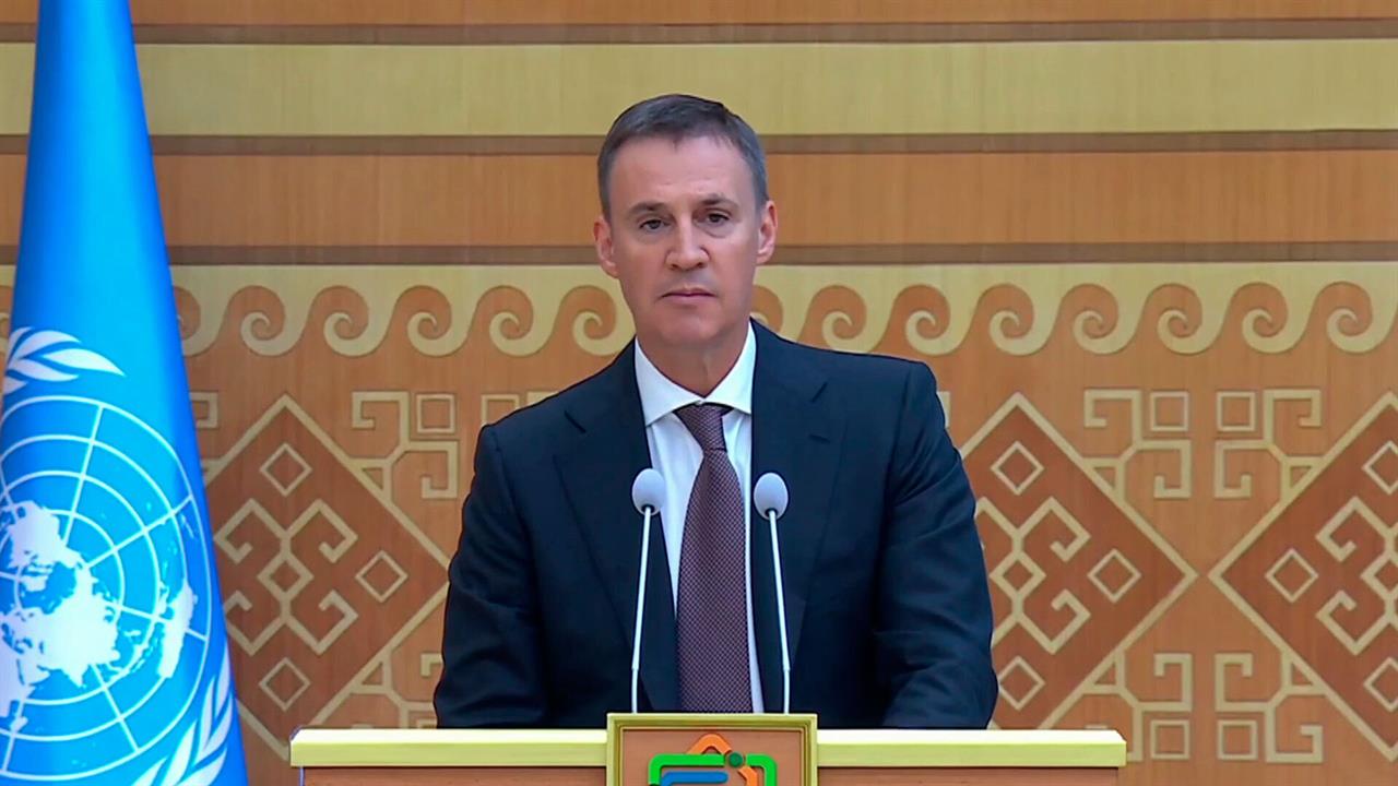 Дмитрий Патрушев выступил на конференции ООН по развивающимся странам, не имеющим выхода к морю