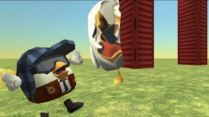 Призыв чучела в chicken gun читайте описание