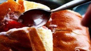 Французские тосты с фруктовой начинкой