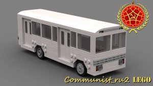 Автобус ПАЗ-4234 из ЛЕГО (инструкция по сборке)