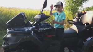 Покатушки на квадрике часть 2