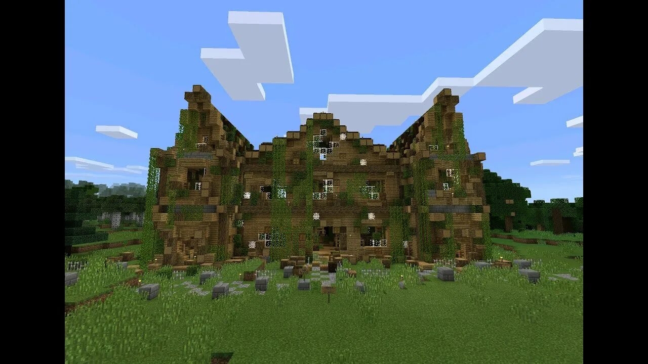 Майнкрафт но я нашёл Заброшеную часть своей Деревни смотреть онлайн