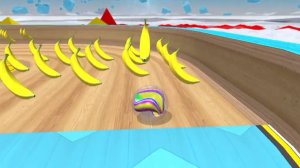 Going Balls  Super Speed run Gameplay New Update Level 132 Banana frenzy