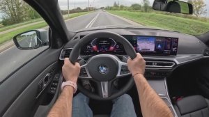 BMW 320i [G20 2025 г.в. 2.0 л. 184 л.с.] POV Test Drive