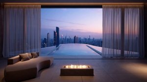 PENTHOUSE LOUNGE 🌃 Smooth Deep House Ambient Mix ✨ Elegant Chillout View