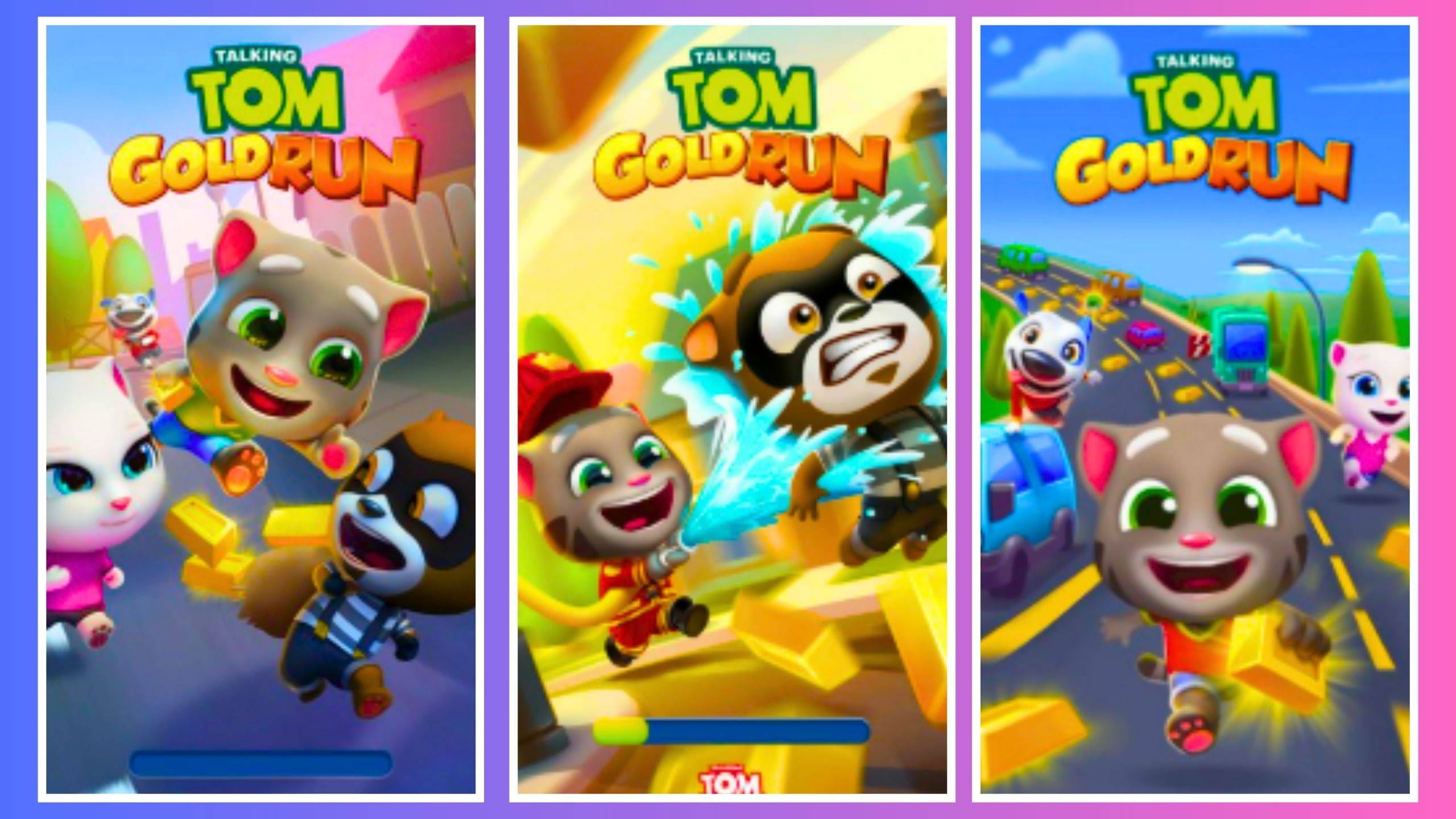 My Talking Tom Gold Run смотреть онлайн