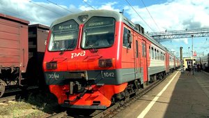 Отправление электропоезда Лиски - Воронеж