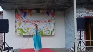 "Подорожник -трава".Концерт для жителей деревни,где у нас дача.Сельский клуб.Порадовали людей.