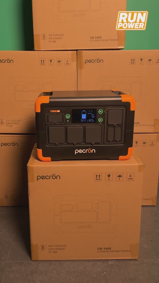 Новинка! Pecron E1000LFP — в наличии! смотреть онлайн