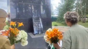 Новокузнецк. Возложение цветов