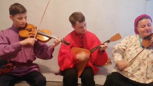 Наигрыши на скрипках. Семейный ансамбль "Стружок" г.Красноярск.