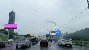 НОЧНАЯ МОСКВА В ДОЖДЬ: Магия Огней ✨ | Drive & Chill