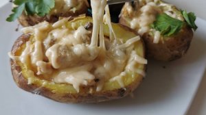 ФАРШИРОВАННАЯ КАРТОШКА и ЗАПЕКАНКА ИЗ КАРТОШКИ