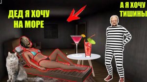 11 СМЕШНЫХ МОМЕНТОВ БАБКИ ГРЕННИ И ХУЛИГАНА КОЛИ В МАЙНКРАФТ