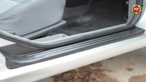 Накладки на внутренние пороги дверей Nissan Almera Classic, 2007-2012 (russ-artel.ru)