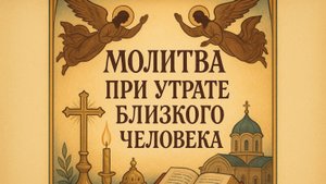 Молитва, при утрате близкого человека