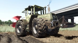 Mercedes-Benz MB-Trac 1500 Пахота FS25 Polesine