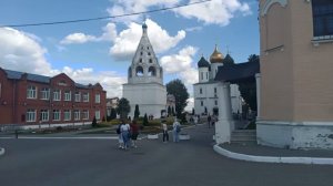 Соборная площадь и дом Куприна в Коломенском кремле. Коломна. Июнь 2022 года .mp4