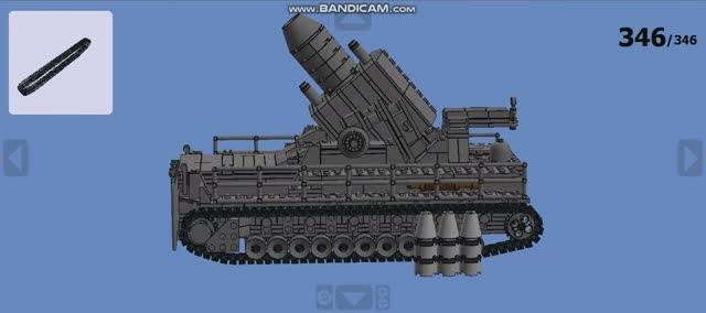 Орудие Карл из ЛЕГО (инструкция по сборке) смотреть онлайн