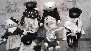 Выставка авторских медведей Hello Teddy. Москва. Апрель. 2019 год.