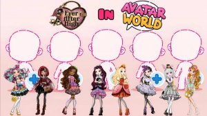 Как сделать персонажей Ever After High 💜🔑 в Avatar World!! #avatarworld #everafterhigh #video