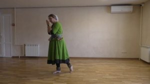 Ганеш Вандана | Стиль Катхак | МАРИЯ ОРЛОВА | Экзамен на 1-й год | Школа ЧАККАР | Центр ТАРАНГ