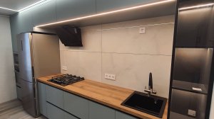 врезка варочной панели в столешницу EGGER, профиль GOLA, инструмент, разметка