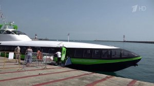 Скоростная "Комета" выполнила тестовый рейс из Сочи в Сухум