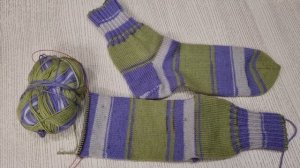 СП "Носочки для лета. Сезон 2". Второй отчёт. Носочки июня.