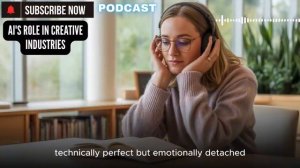 English Podcast_ AI's Role in Creative Industries __ English Listening Practice