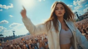 Королева DJ (техно, AI, 2025)