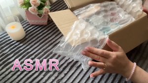 ASMR МУРАШЕЧНАЯ РАСПАКОВКА RANDEWOO🥰БЛИЗКИЙ ШЕПОТ + глажу покрывало🫠/ 10ELENAS