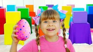 Пасхальный Челлендж Диана и Рома ищут Потерянные Яйца   Easter Challenge