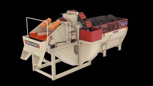 Ковшовая мойка песка, пескомойка Hailstone серии BCD и DUO