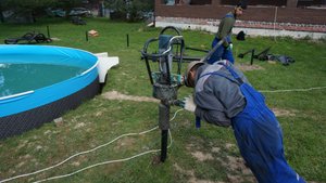 Свайный фундамент для патио- простое и удобное решение