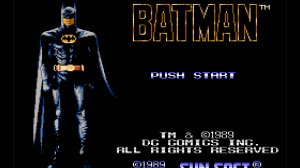 Batman: The Video Game (NES, Famicom, Dendy) - прохождение без комментариев