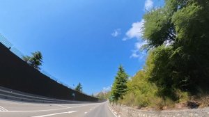 Дорога из Ялты в Евпаторию |  Ялта | Август 2025 | 4К